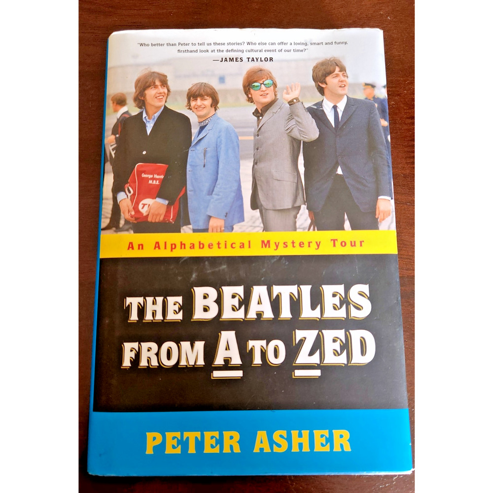 Beatles From A to Zed Peter Asher Paul McCartney John Lennon Book Hardcover Mint